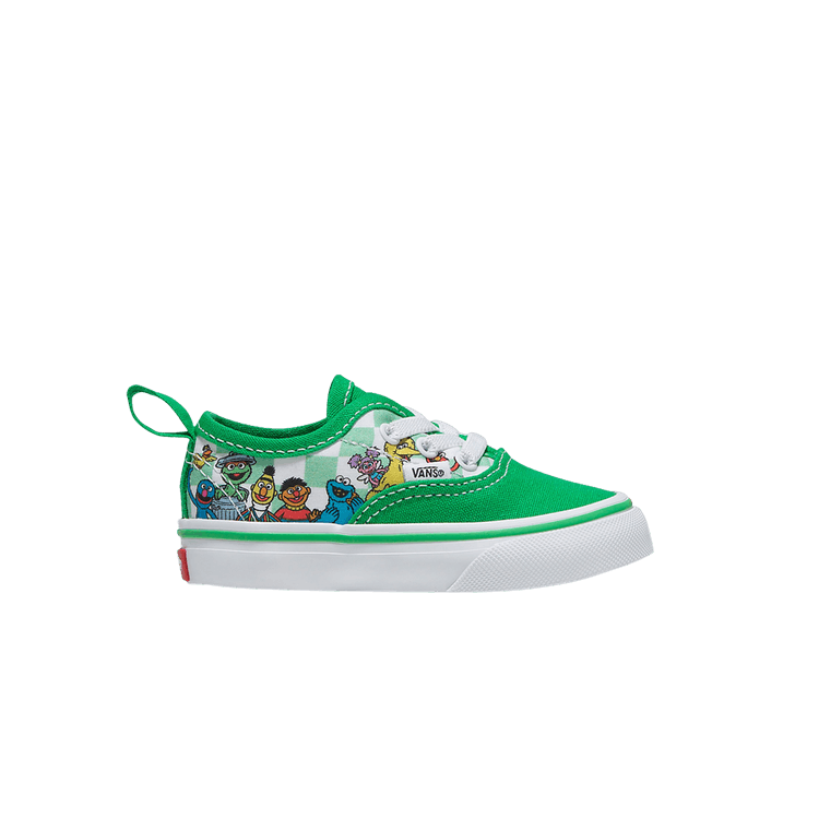 Sesame Street x Vans Authentic Toddler 'Sesame Street Family' — Green/Multi