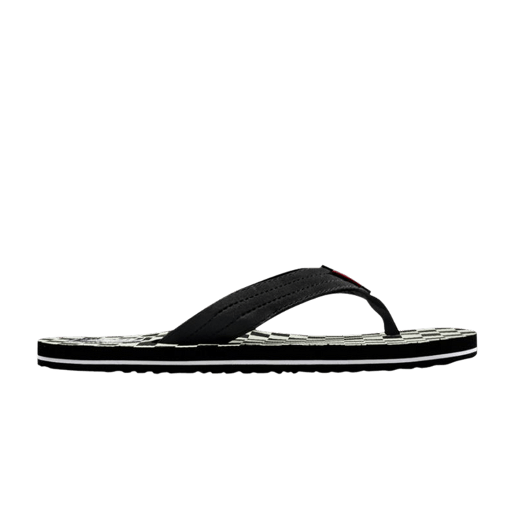 Vans T Street Print 'Checkerboard' — Marshmallow/Black
