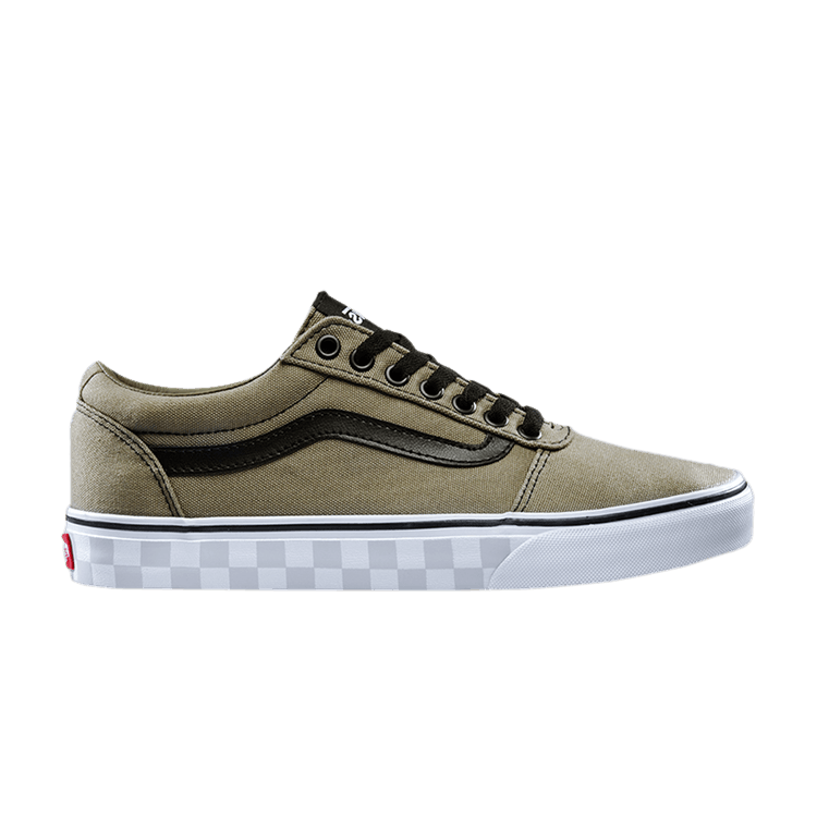 Vans Ward 'Check Foxing - Dusky Green' — Dusky Green/White