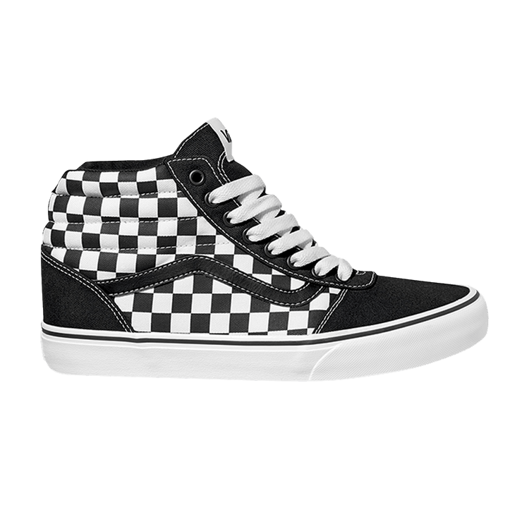 Vans Ward High 'Checkerboard' — Black/White