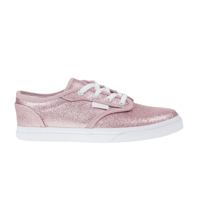 Vans Atwood Low Kids 'Glitter Heavenly Pink' — Heavenly Pink/True White