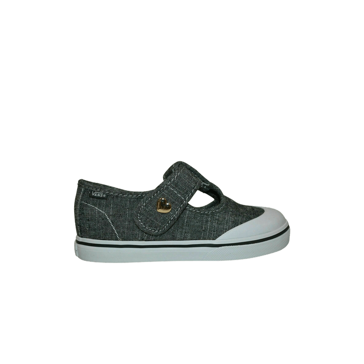 Vans Leena Toddler 'Grigio' — Asphalt/True White