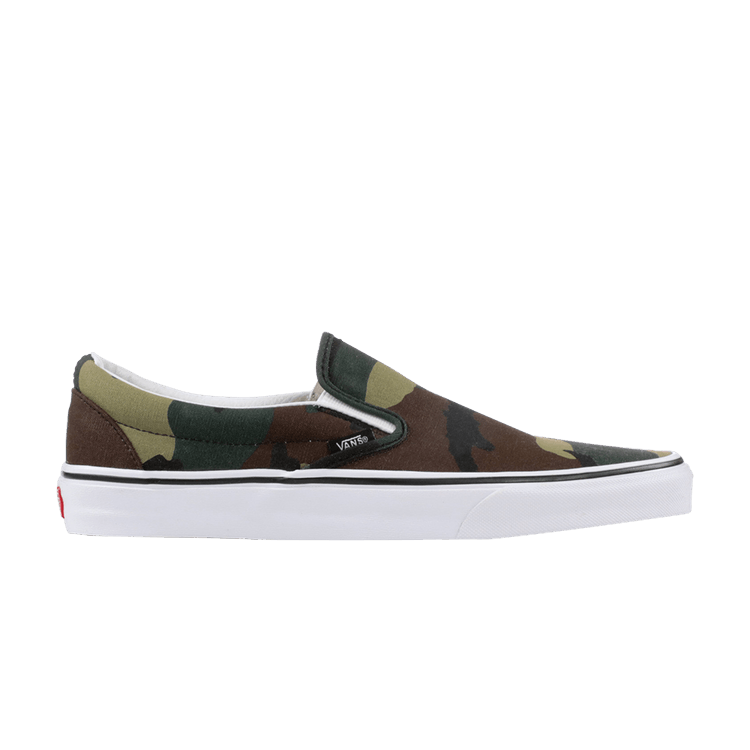 Vans Classic Slip-On 'Woodland Camo' — Woodland Camo/Black