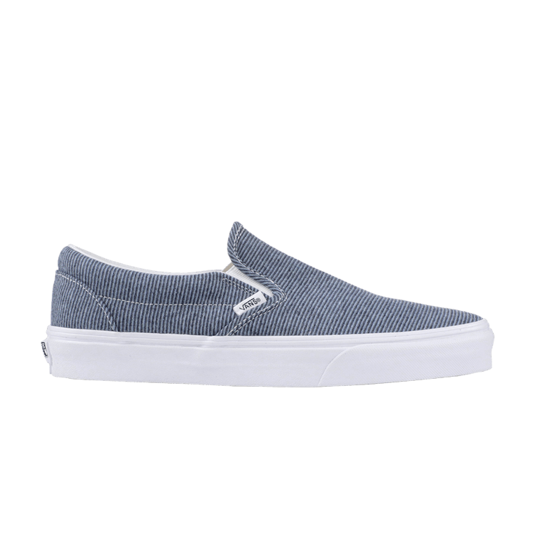 Vans Slip-On 'Jersey' — Blue/True White