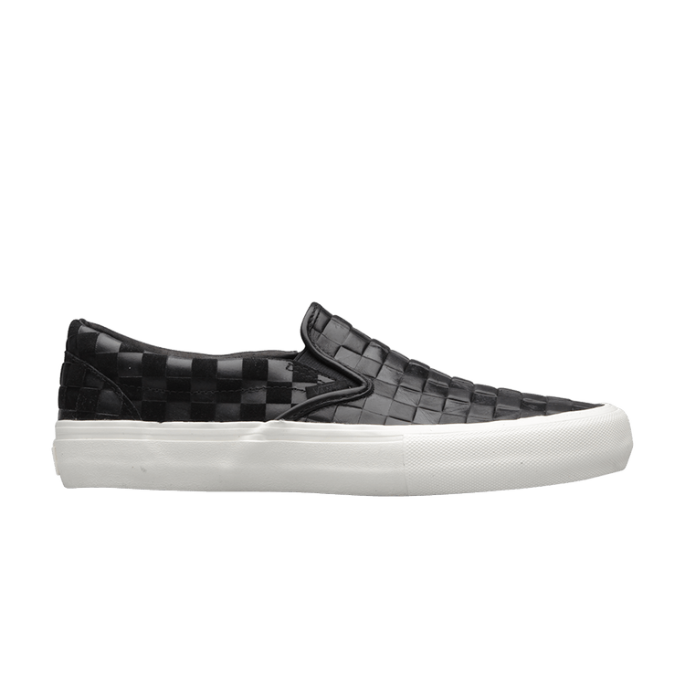 Engineered Garments x Vans Classic Slip-On 'Black Checkerboard' — Black