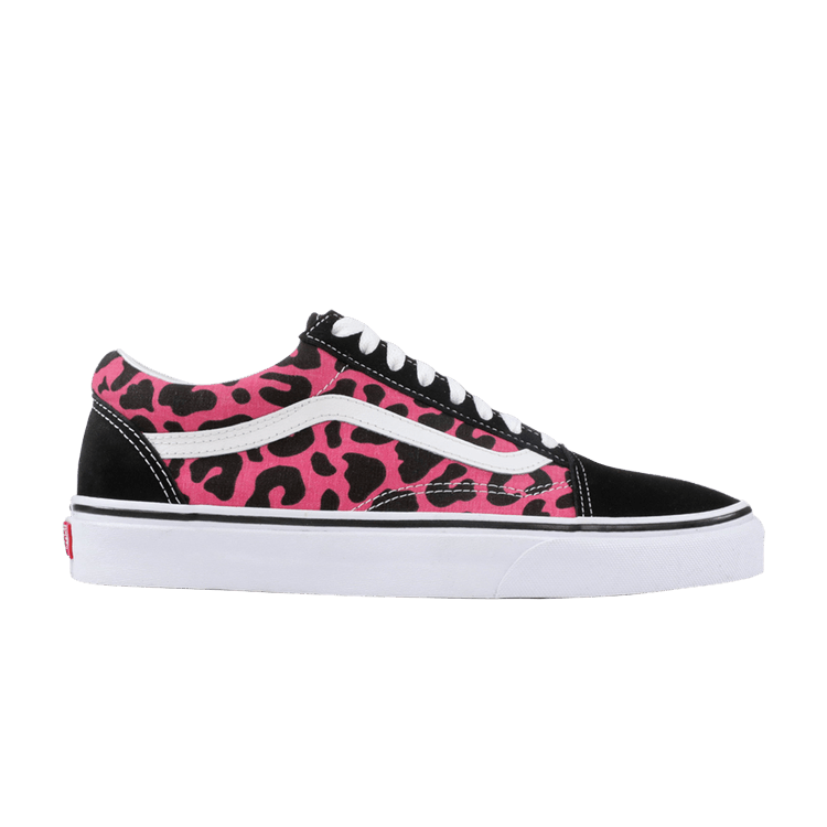 Vans Old Skool 'Leopard' — Pink/Black