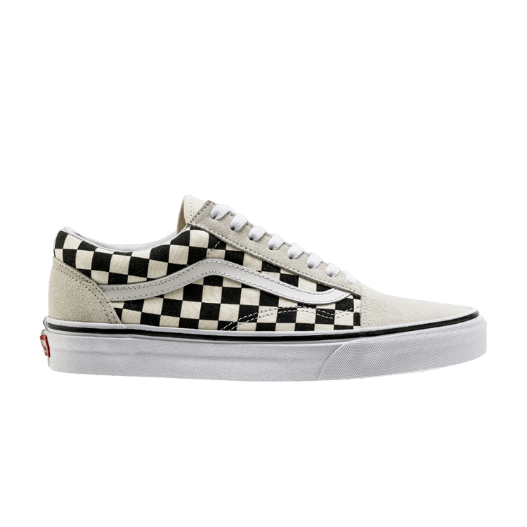 Vans Old Skool 'Checkerboard' — White/Black