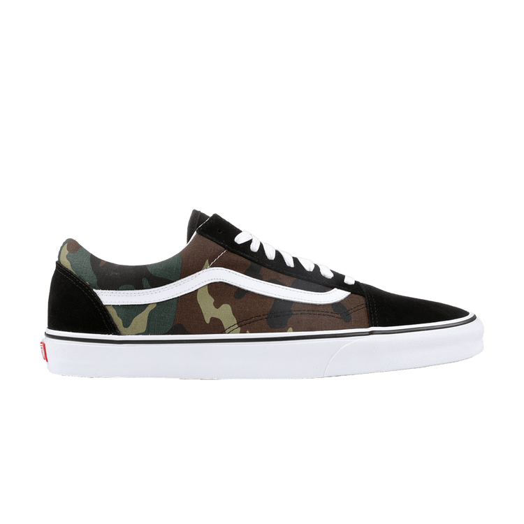 Vans Old Skool 'Woodland Camo' — Black/Woodland Camo