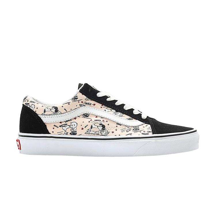 Peanuts x Vans Old Skool 'Smack' — Black/Pearl/White