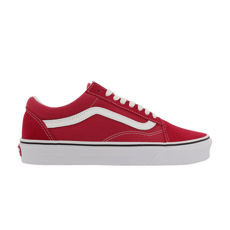 Vans Old Skool 'Crimson' — Crimson/True White