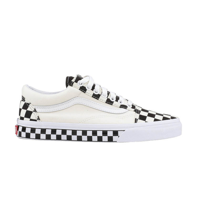 Vans Old Skool Checkers 'Sidewall' — Checkerboard/Black-Classic White