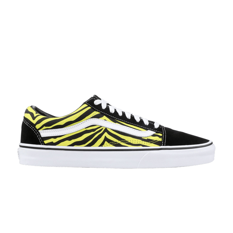 Vans Old Skool 'Zebra' — Green Sheen/Zebra