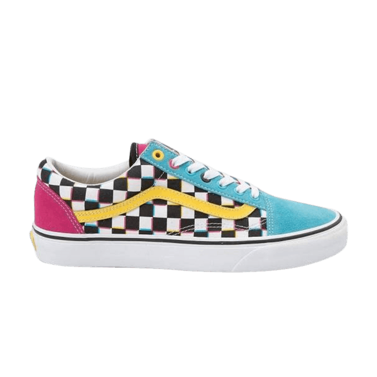 Vans Old Skool 'Crazy Checks' — Multi/White