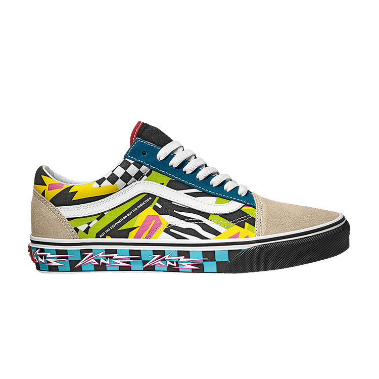 Vans Old Skool 'Mash Up' — Multi/True White