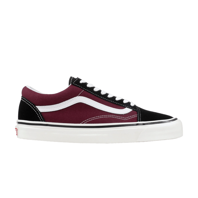 Vans Old Skool 36 DX 'Black Burgundy' — Black/Burgundy