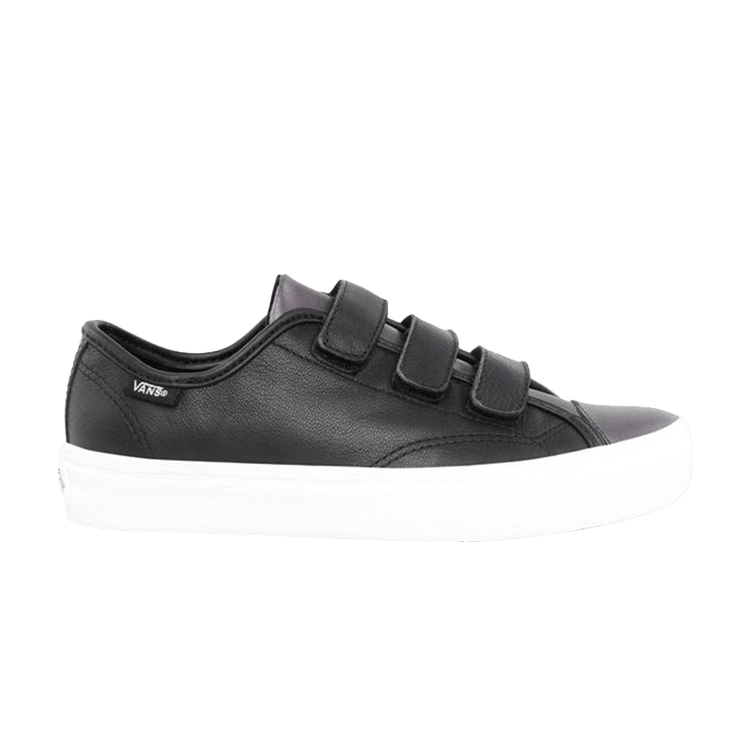 Vans Style 23 V 2-Tone Leather 'Gunmetal' — Gunmetal/True White