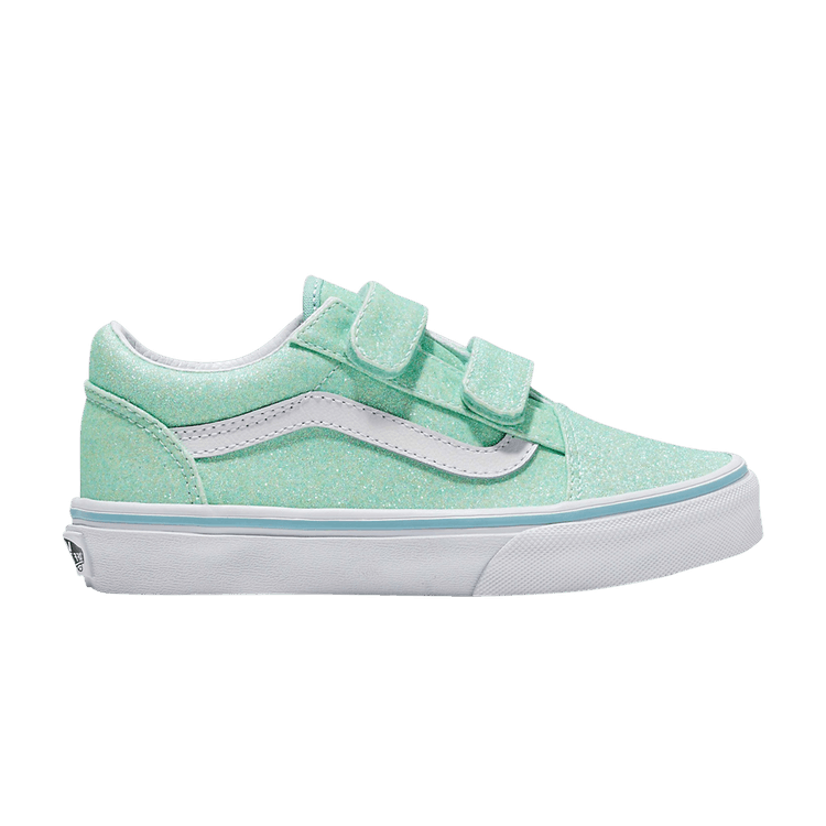 Vans Old Skool V Kids 'Glitter - Pastel Blue' — Glitter Pastel Blue