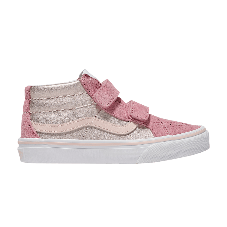 Vans Sk8-Mid V Kids 'Metallic Pink' — Metallic Pink