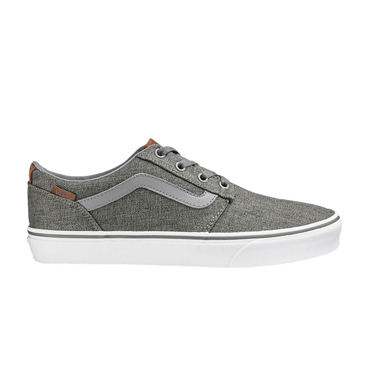 Vans Chapman Stripe Kids 'Menswear - Pewter' — Pewter/White