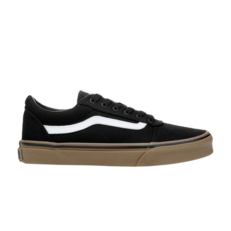 Vans Ward Kids 'Black Gum' — Black/Gum
