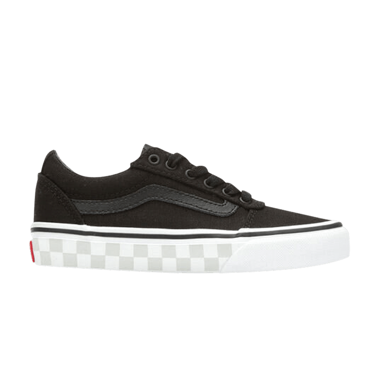 Vans Ward Kids 'Check Foxing - Black' — Black/Black
