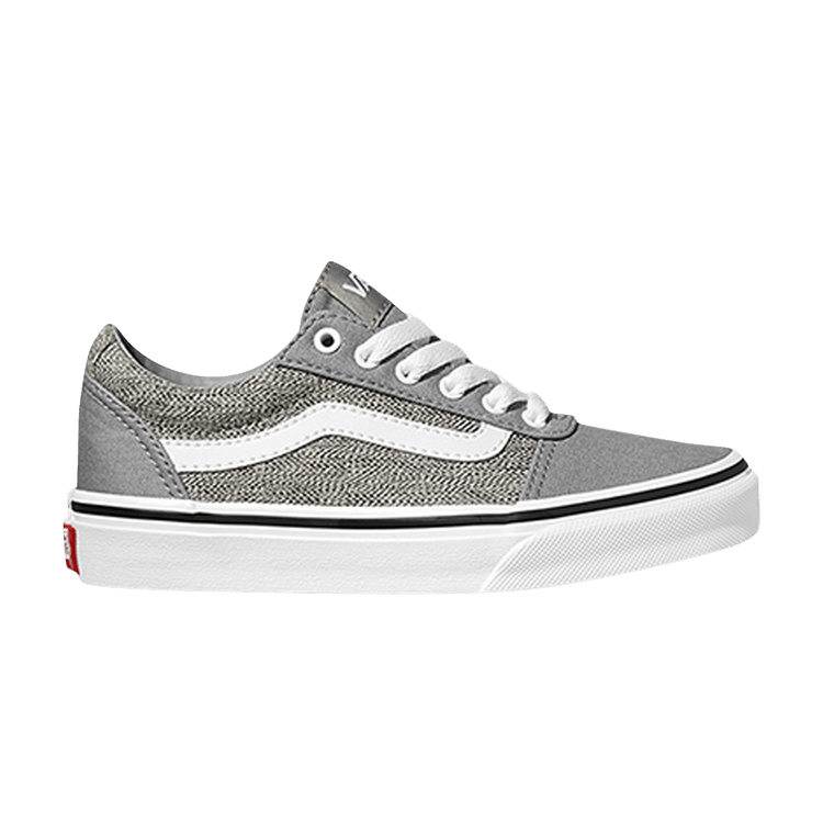 Vans Ward Kids 'Static Heather - Grey White' — Grey/White