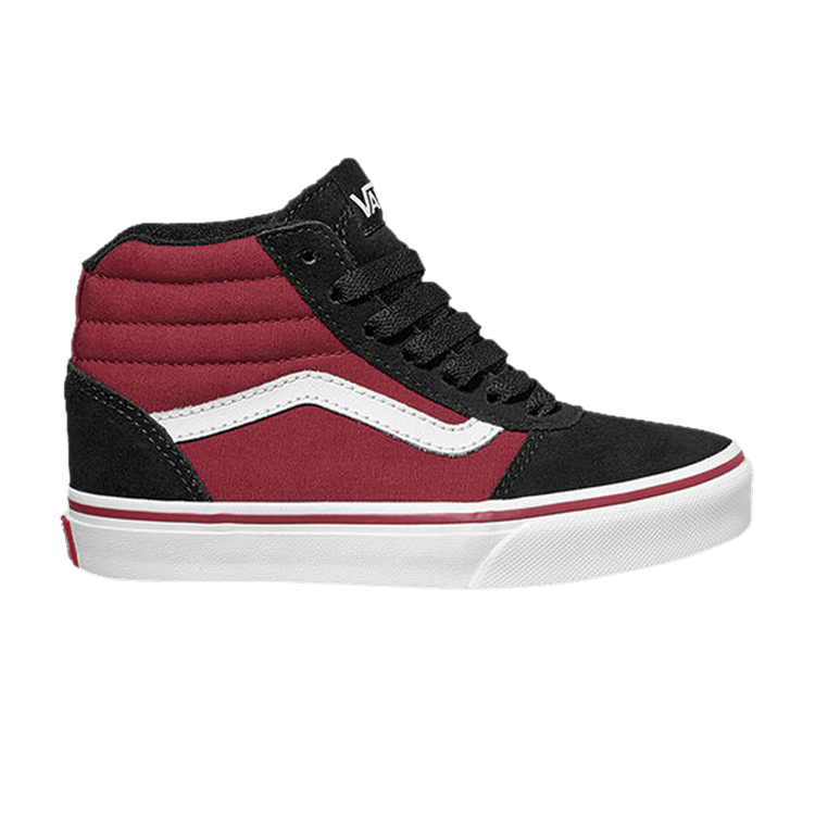 Vans Ward High Kids '2 Tone - Black Tibetan Red' — Black/Tibetan Red
