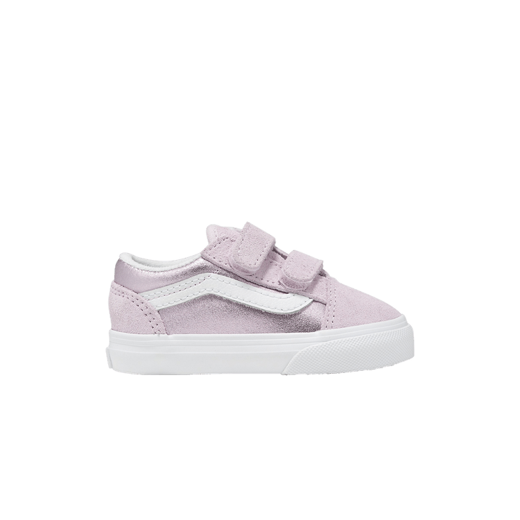 Vans Old Skool V Toddler 'Metallic Lavender' — Metallic Lavender
