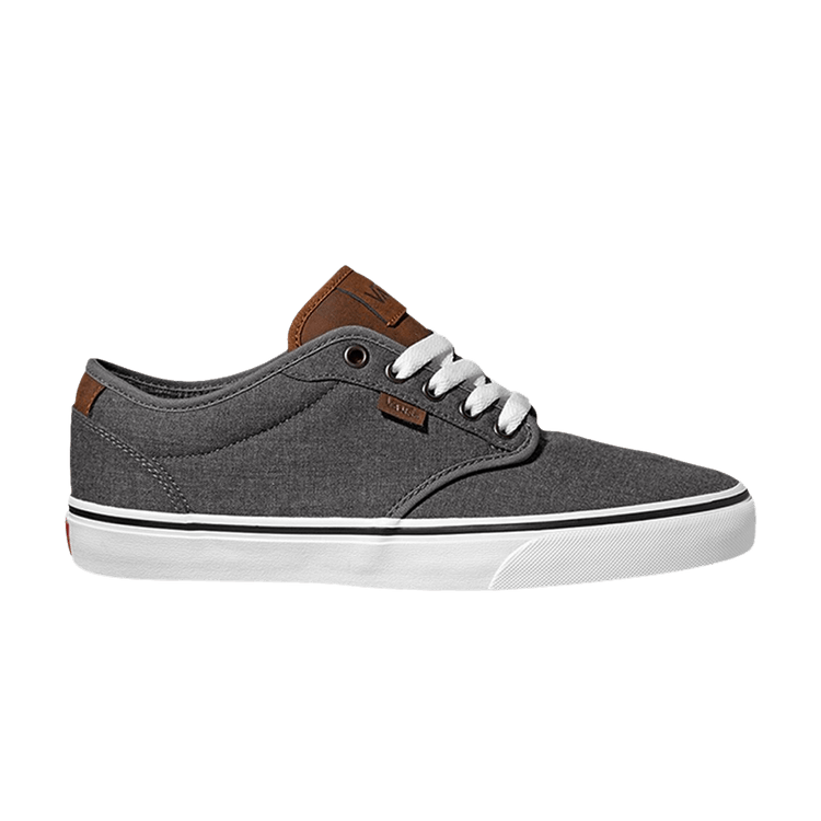 Vans Atwood Deluxe 'Flannel T&L - Pewter' — Pewter/White