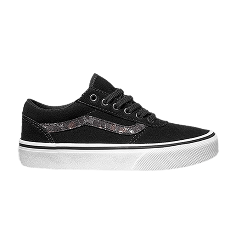 Vans Maddie Kids 'Cheetah - Black White' — Black/White