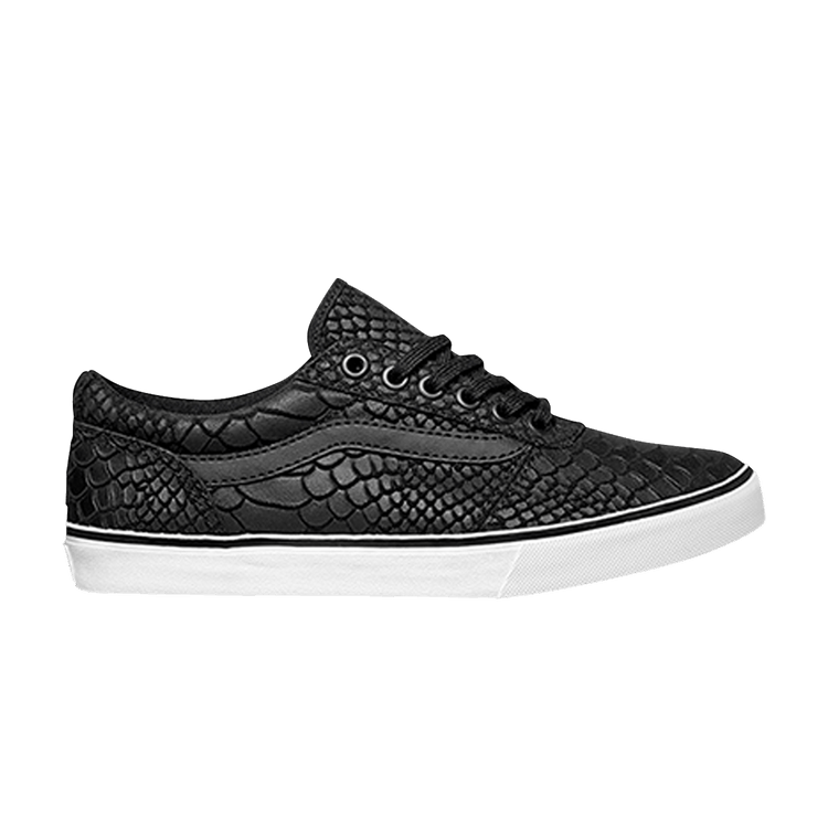 Vans Wmns Maddie 'Snake - Black Silver' — Black/Silver