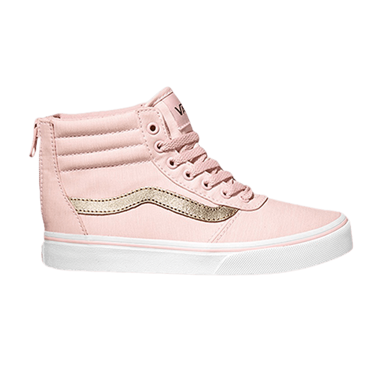 Vans Maddie High Zip Kids 'Iridescent Pink' — Iridescent/Pink