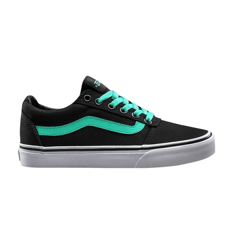 Vans Wmns Ward 'Black Electric Green' — Black/Electric Green