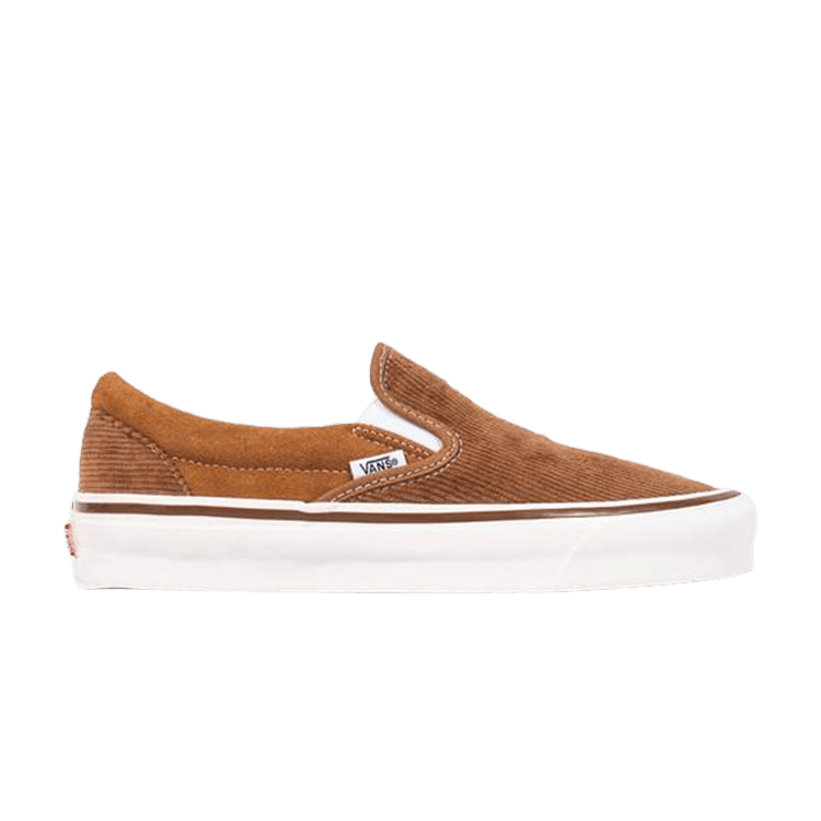 Vans Classic Slip-On 98 DX 'Corduroy Brown' — Hart Brown/White