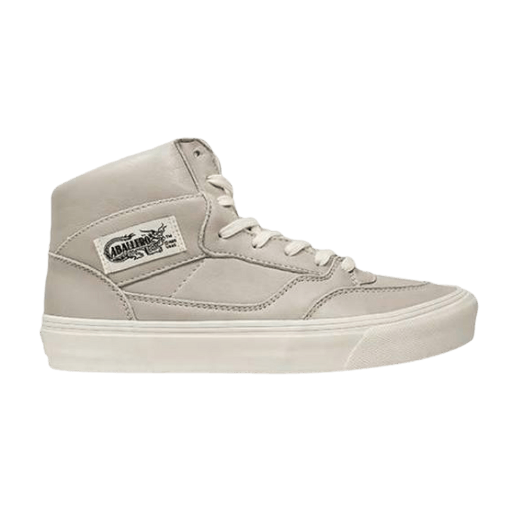 Vans Full Cab LX Leather 'Silver Cloud' — Silver Cloud/White