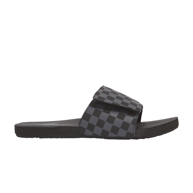 Vans Nexpa Slide 'Checker' — Black/Asphalt