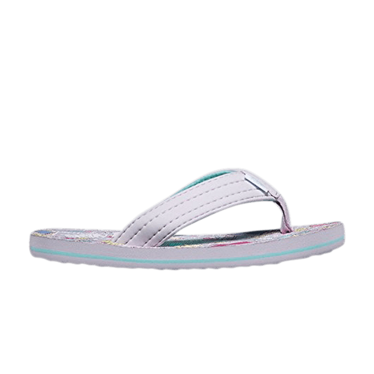 Vans T Street Print Kids 'Purrrmaids' — Lavender Fog/True White