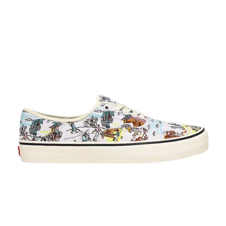 Kide Baharudin x Vans Authentic SF 'Kuala Pilah' — Classic White/Marshmallow