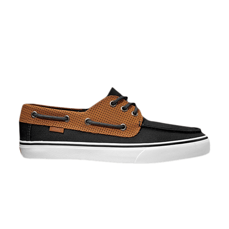 Vans Chauffeur SF 'T&amp;L - Black Leather Brown' — Black/Leather Brown