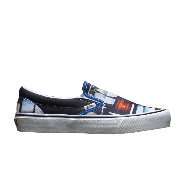 Daniel Russo x Vans Classic Slip-On 'Black' — Black/Multi Color