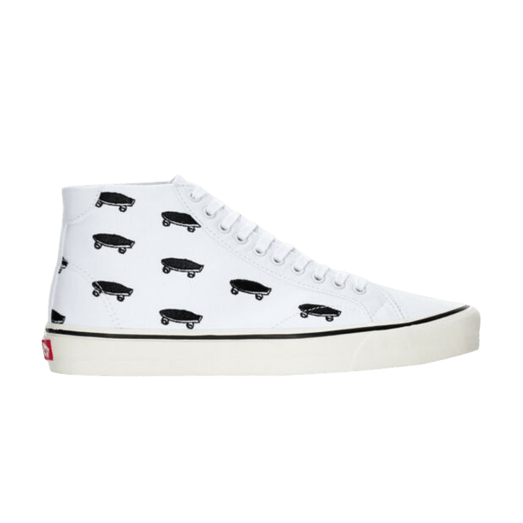 Vans Court Mid Icon 'Salton - White' — True White/Cloud Dancer