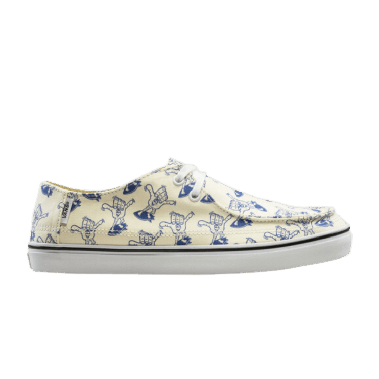 Vans Rata Vulc SF 'Shaka Vibrations' — Marshmallow/True Blue