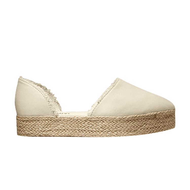 Vans Skimmer Platform Espadrille 'Frayed' — Marshmallow