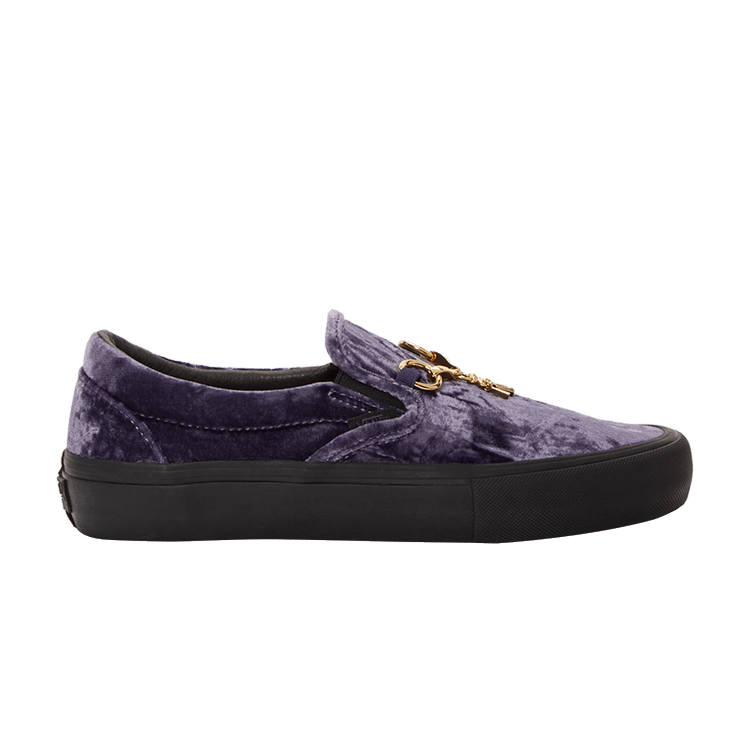 Vans Needles x Slip-On 'Purple Velvet' — Purple/Black