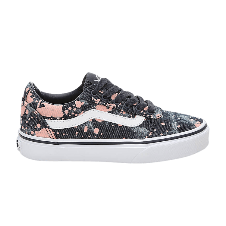 Vans Ward Kids 'Splatter - Navy Pink' — Navy/Pink