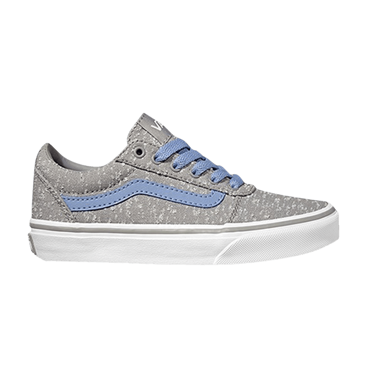 Vans Ward Kids 'Marled Canvas - Grey Lavender Lustre' — Grey/Lavender Lustre