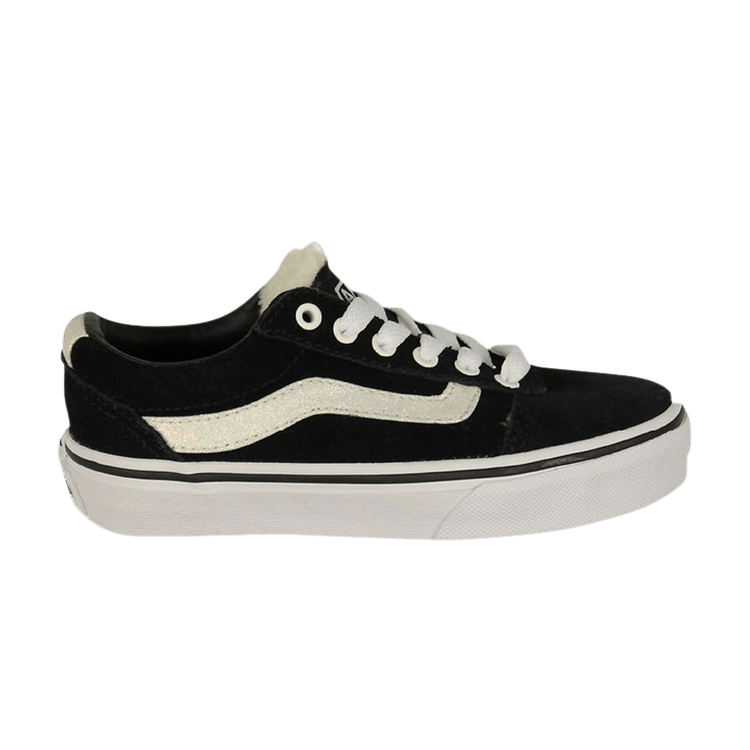 Vans Ward Kids 'Weatherized - Black Glitter' — Black/Glitter
