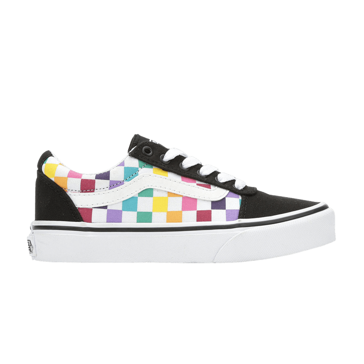 Vans Ward Kids 'Party Checker' — Multi-Color/Black