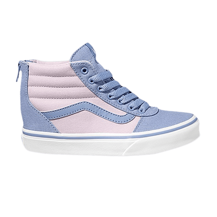 Vans Ward High Zip Kids 'Lavender Lustre' — Lavender Lustre/Lavender Fog