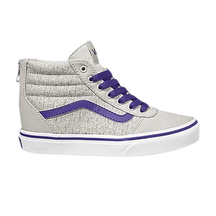Vans Ward High Zip Kids 'Menswear - Antartica Heliotrope' — Antartica/Heliotrope
